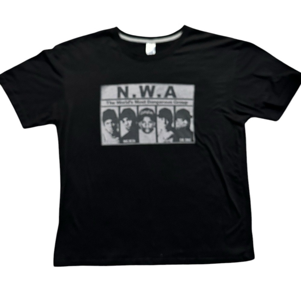 Black N.W.A Graphic Tee